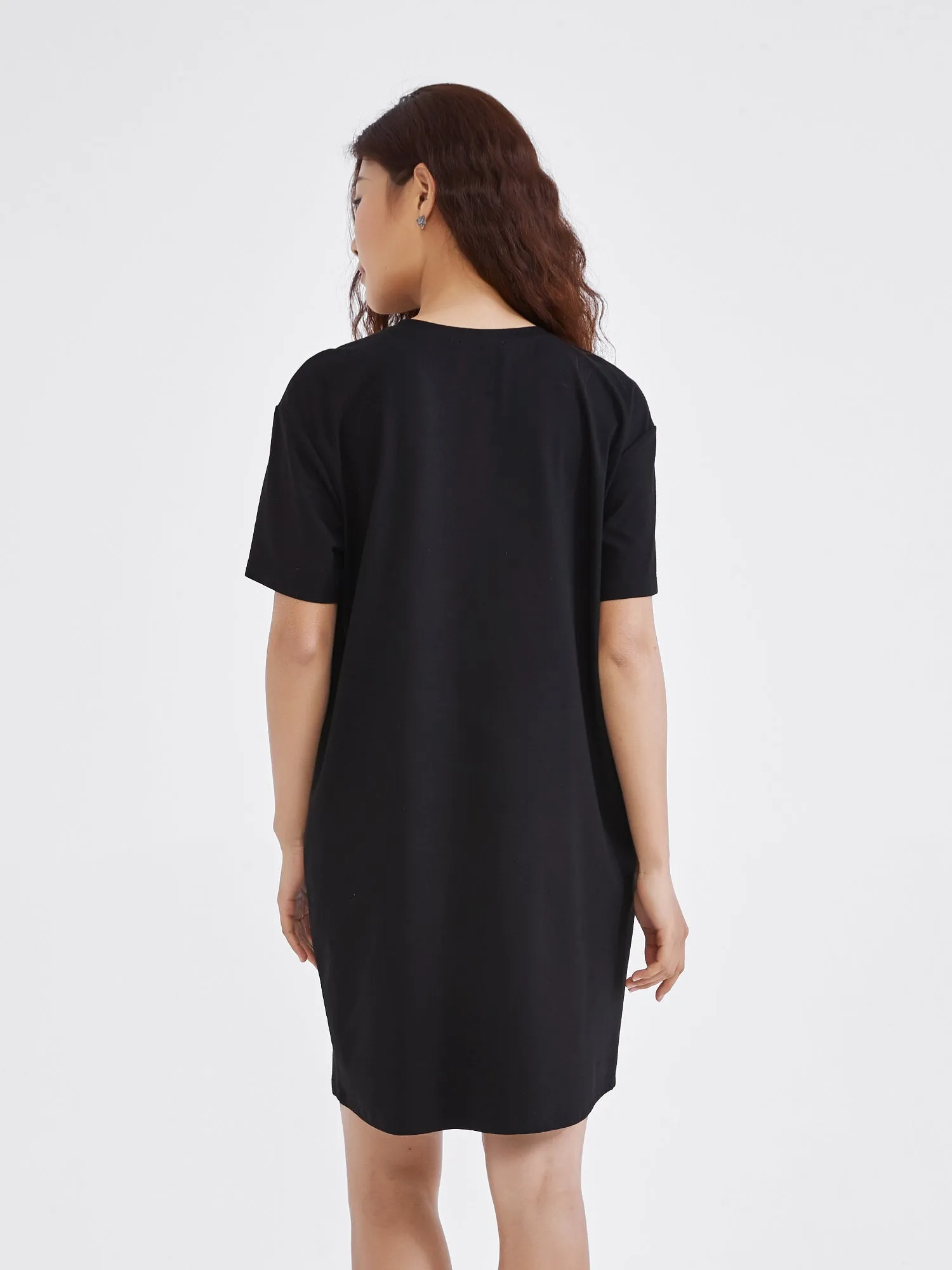 Simply Soft* T-Shirt Dress sold by Supesu product image thumbnail 4