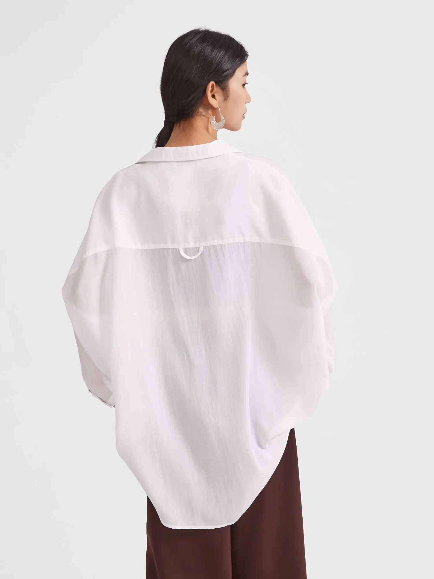 SHERRY Oversized Dress Shirt sold by Supesu product image thumbnail 3