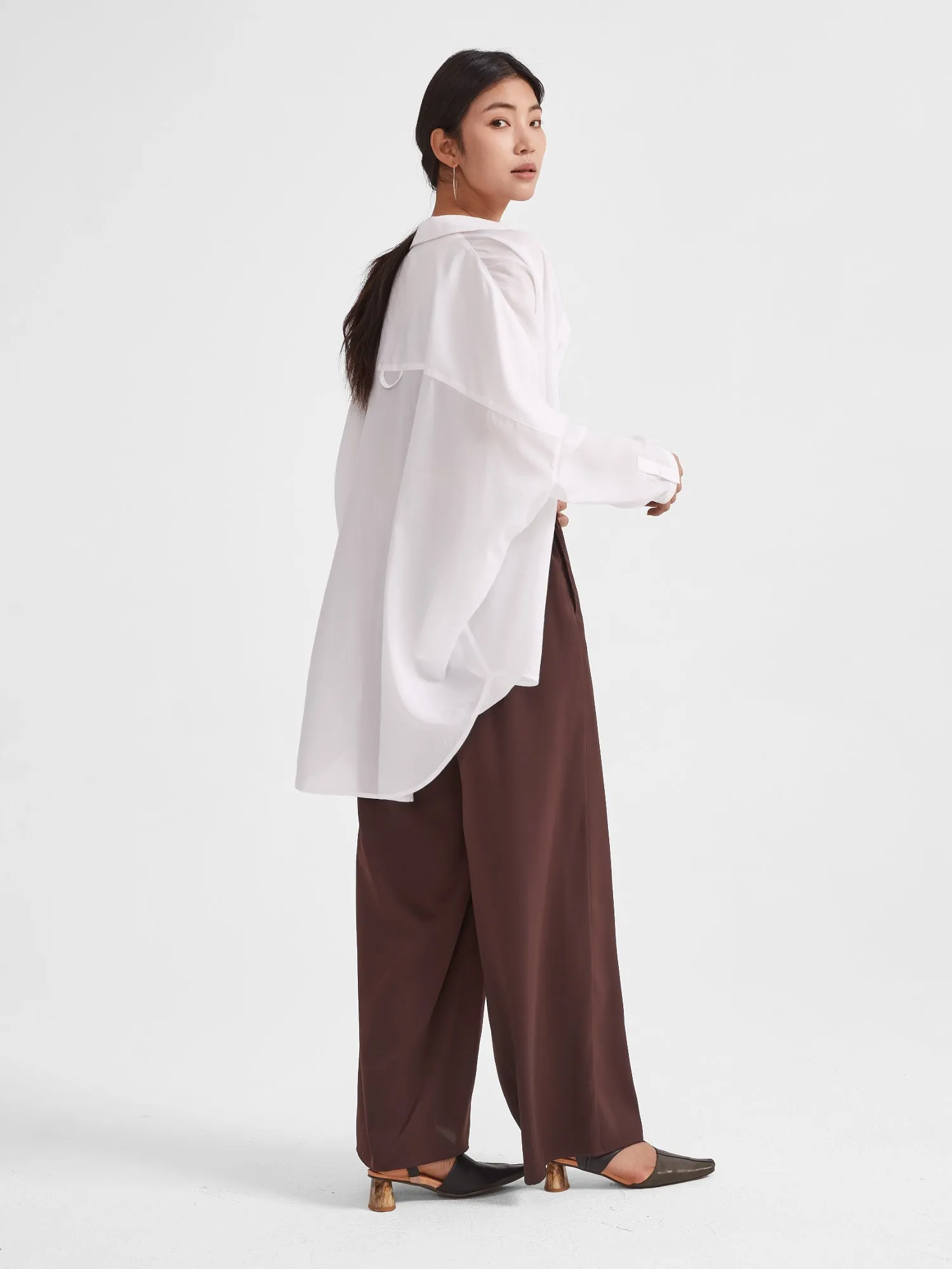 SHERRY Oversized Dress Shirt sold by Supesu product image thumbnail 4