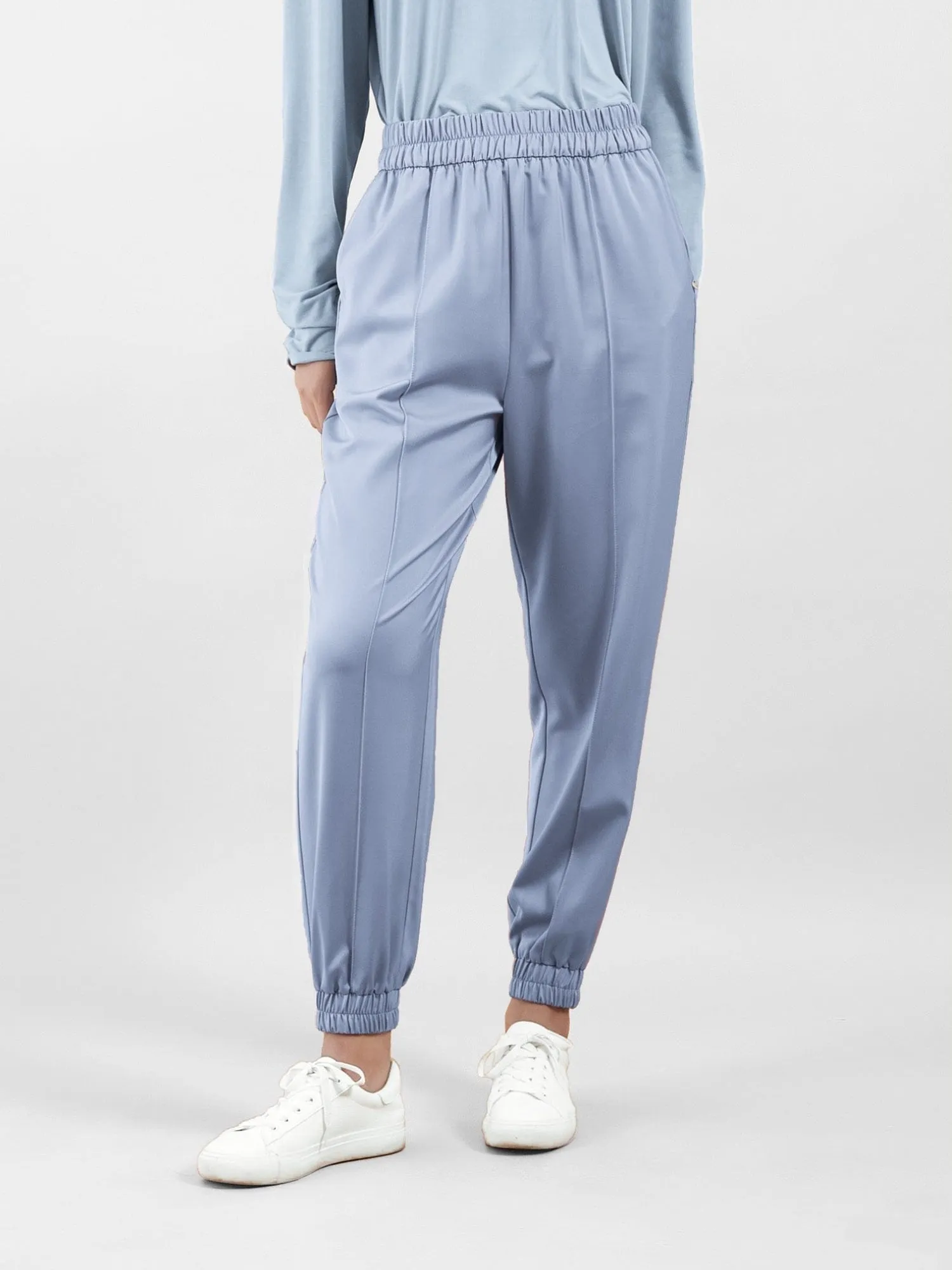 SHINE Satin Jogger sold by Supesu product image thumbnail 4