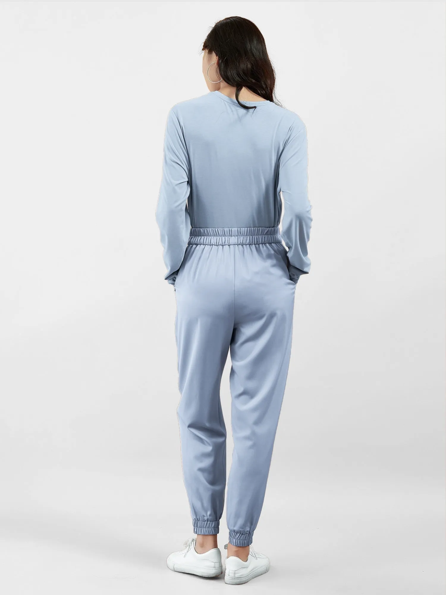 SHINE Satin Jogger sold by Supesu product image thumbnail 5