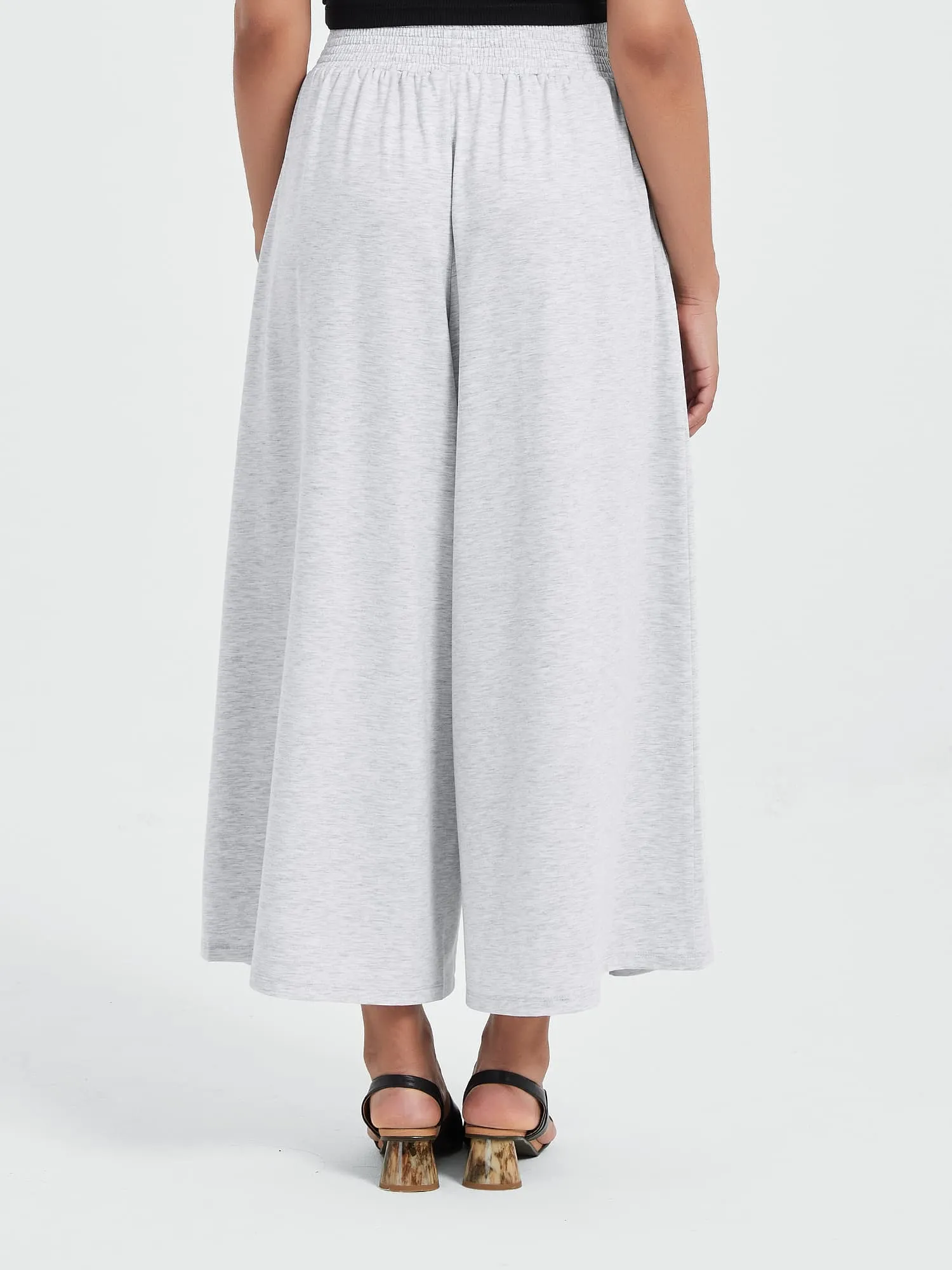 Waist Slimming Ankle Pants, Wide Leg sold by Supesu product image thumbnail 4