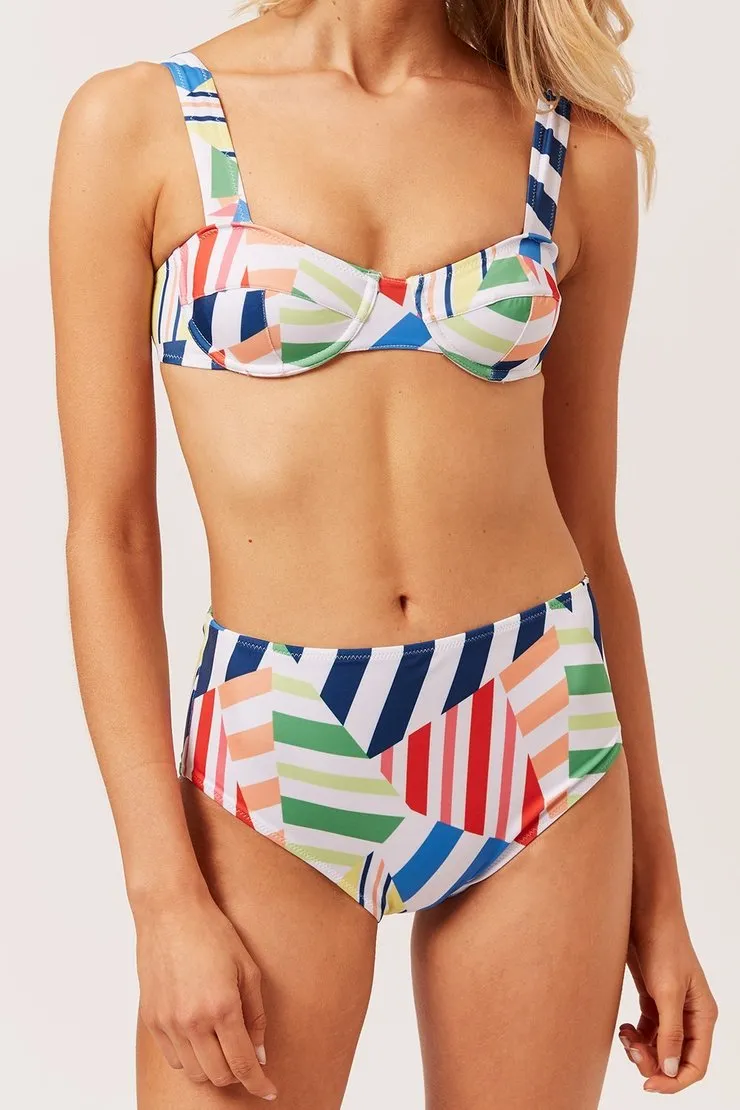 The Lilo Bottom - Broken Stripes - FINAL SALE sold by Confête