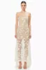 Retusa Embellished Mesh Gown - FINAL SALE sold by Confête