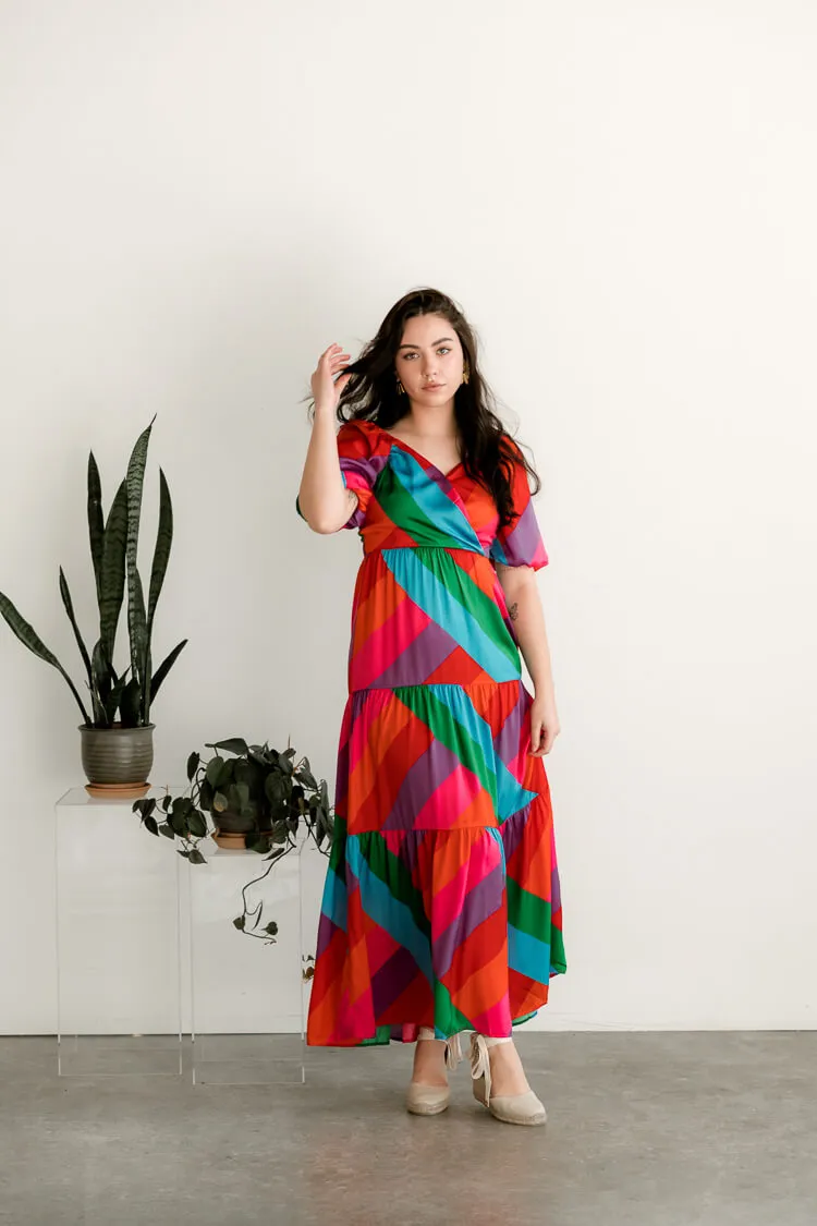 Riviera Maya Rainbow Maxi Dress - FINAL SALE sold by Confête product image thumbnail 2