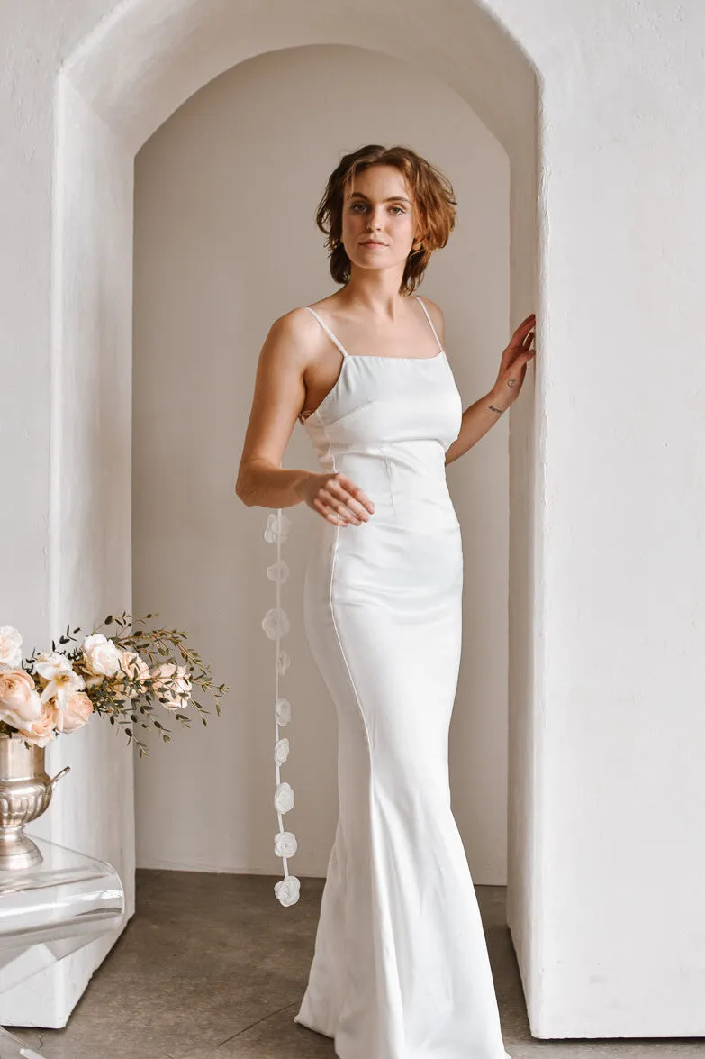 Belle Rosette Maxi Dress sold by Confête product image thumbnail 2