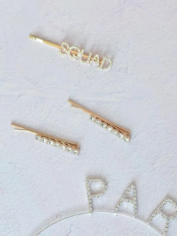 Squad Hairpin Set sold by Confête