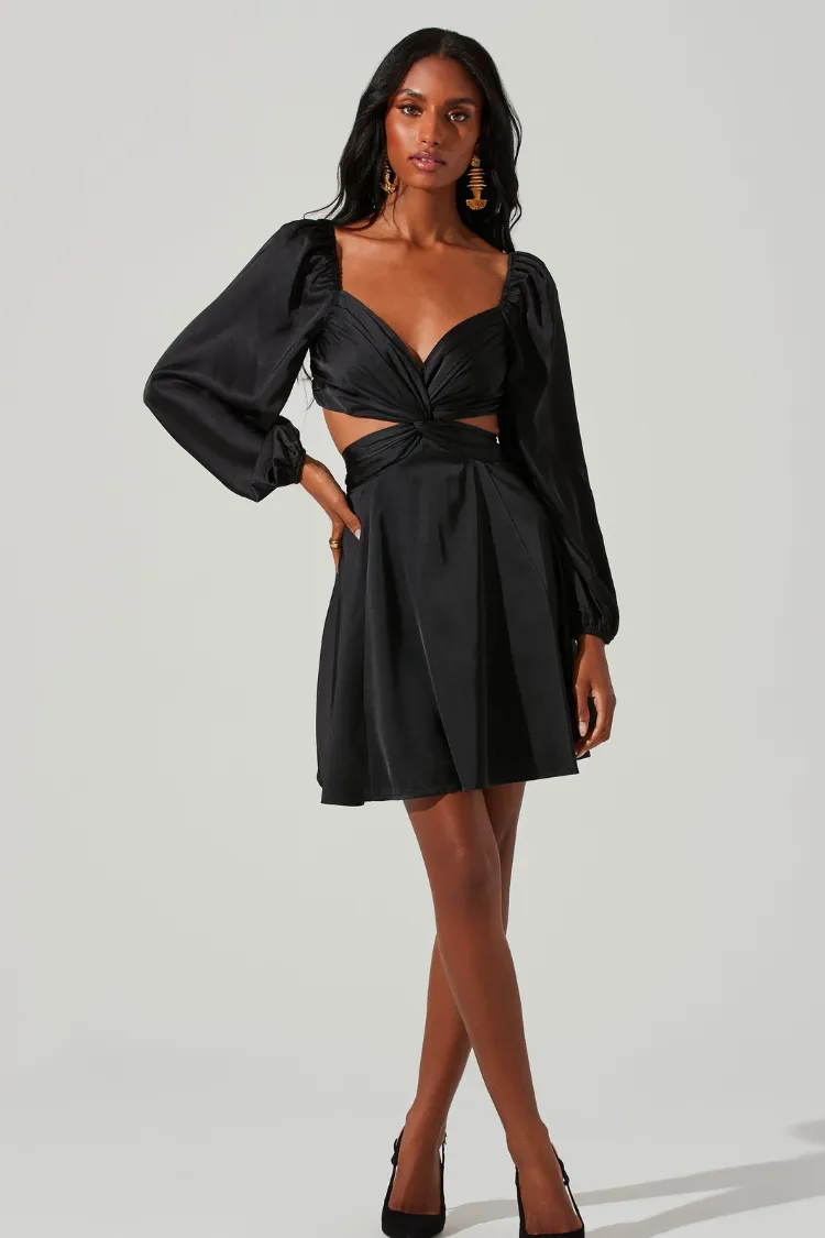 Anamaria Cutout Long Sleeved Mini Dress - FINAL SALE sold by Confête