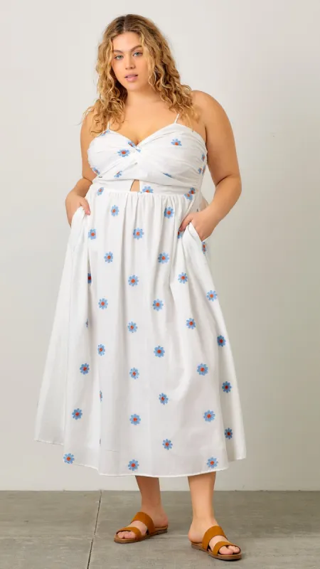 Daisy Midi Dress sold by Confête