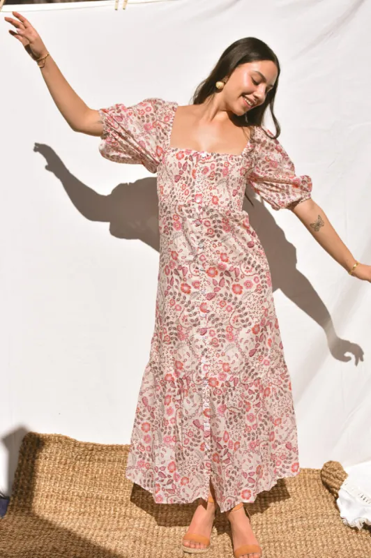 Dahlia Floral Maxi Dress - FINAL SALE sold by Confête