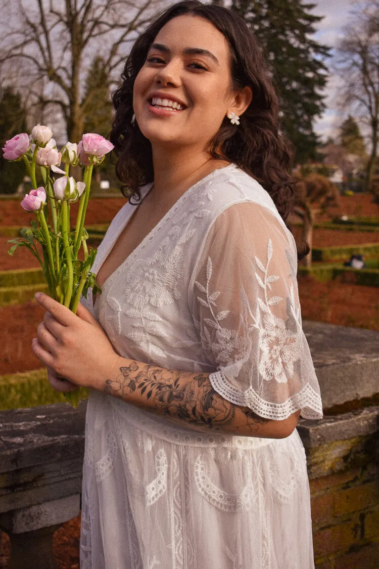 Edie Lace Maxi Dress sold by Confête product image thumbnail 2