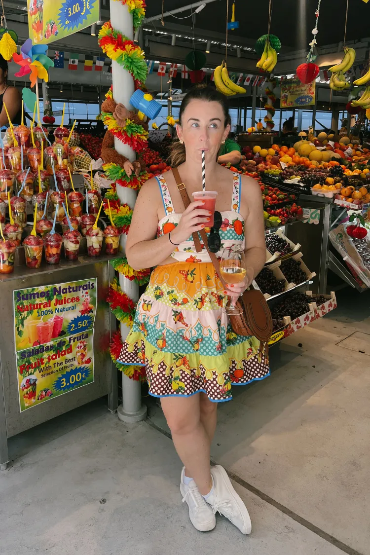 Summer in Portofino Lemon Print Mini Dress - FINAL SALE sold by Confête product image thumbnail 4