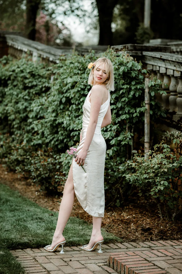 Cassini Dress - Pearl - FINAL SALE sold by Confête product image thumbnail 5