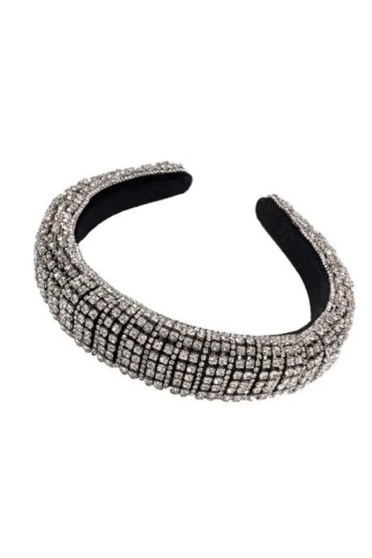 Stella Rhinestone Headband sold by Confête