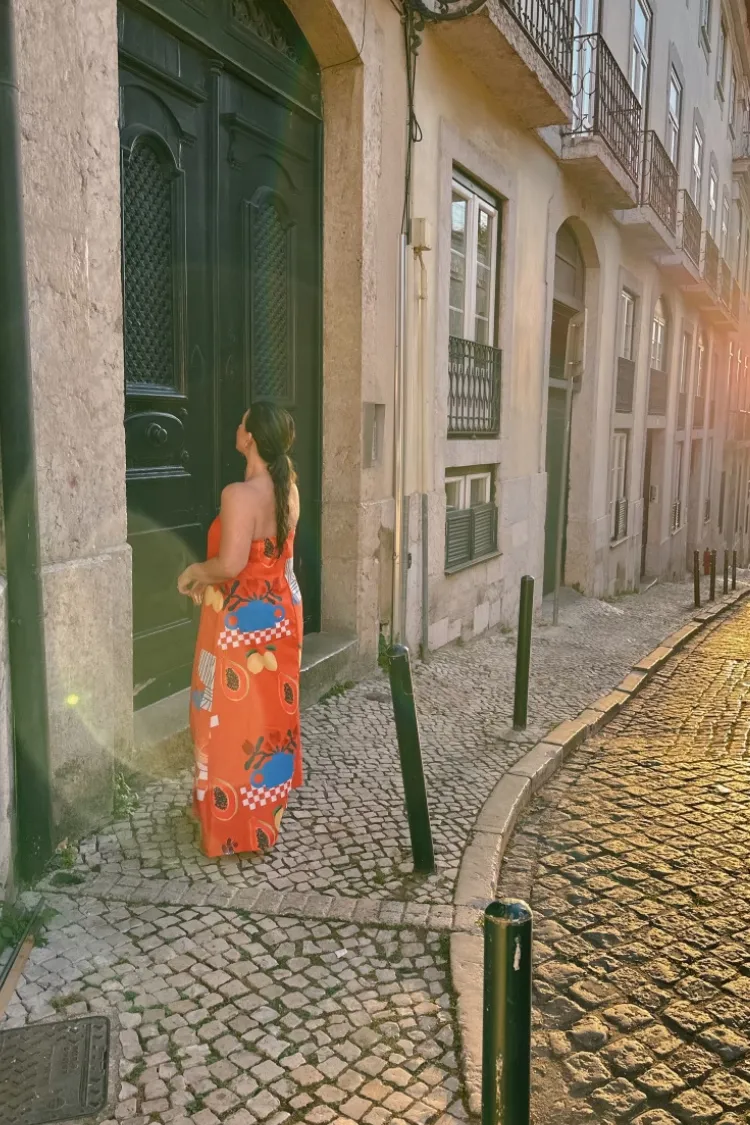 Costa Nova Strapless Fruit Print Maxi Dress sold by Confête product image thumbnail 3