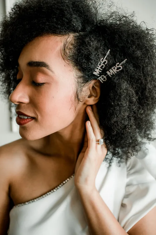 Miss to Mrs Hair Pin Set sold by Confête