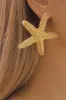 Starfish Gold Earrings sold by Confête