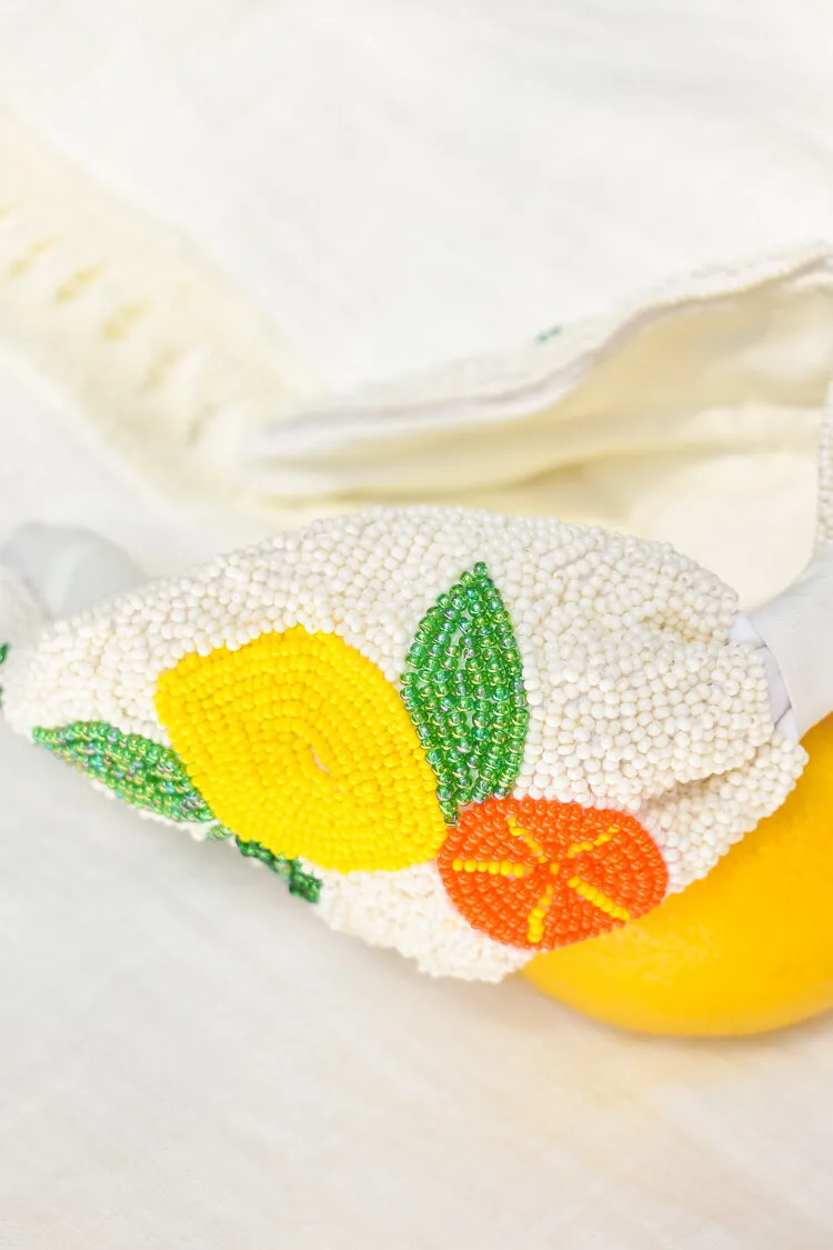 Beaded Citrus Headband - FINAL SALE sold by Confête product image thumbnail 2