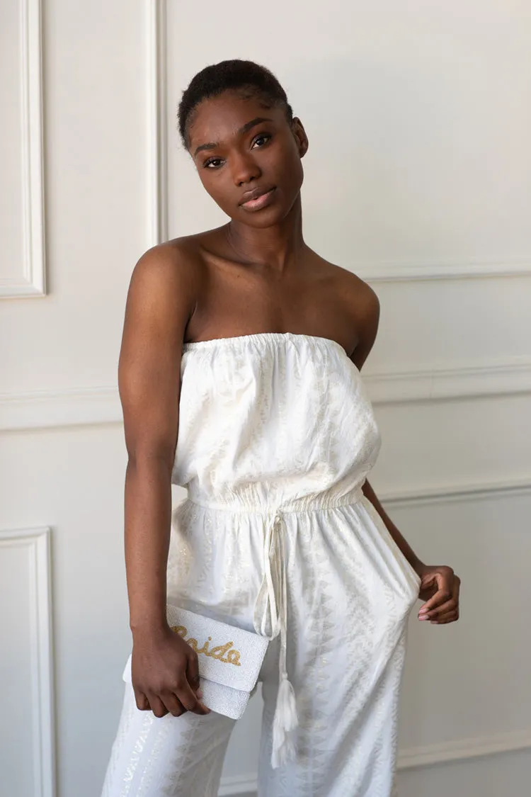 Antigua Strapless Jumpsuit - FINAL SALE sold by Confête product image thumbnail 2