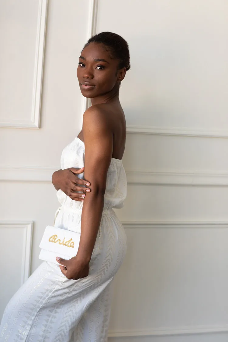 Antigua Strapless Jumpsuit - FINAL SALE sold by Confête product image thumbnail 3