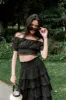 Sofia Black Skirt Set - FINAL SALE sold by Confête