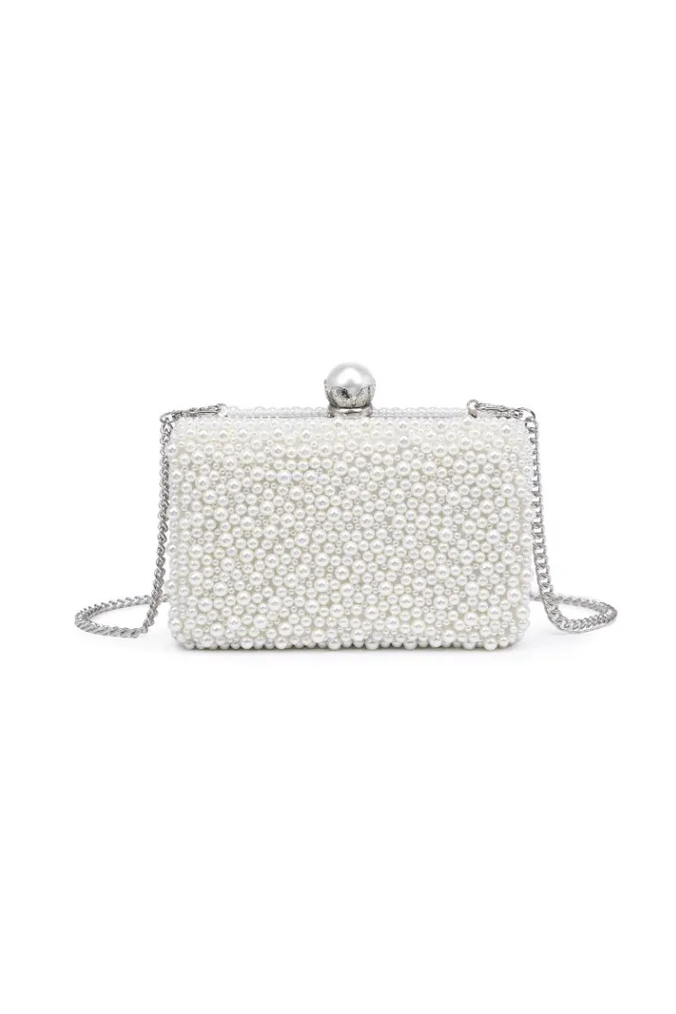 Idina Pearl Clutch sold by Confête product image thumbnail 4
