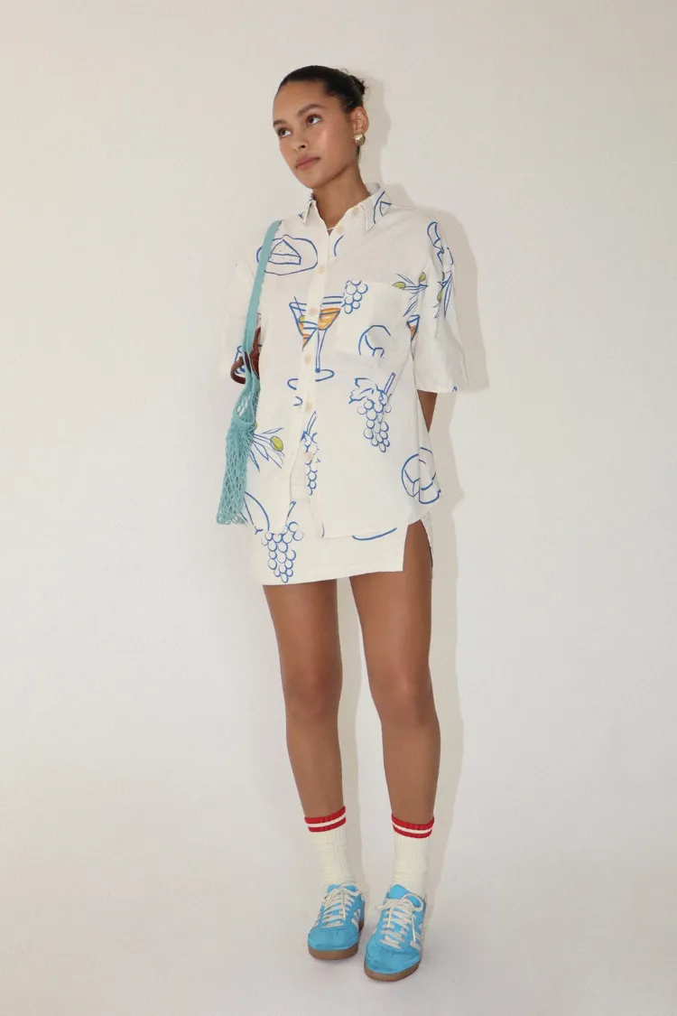 Cocktail Hour Shirt - FINAL SALE sold by Confête product image thumbnail 2