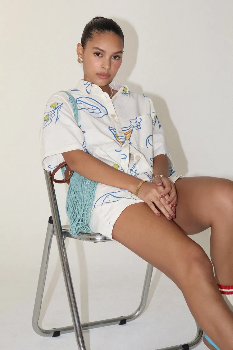 Cocktail Hour Shirt - FINAL SALE sold by Confête product image thumbnail 3