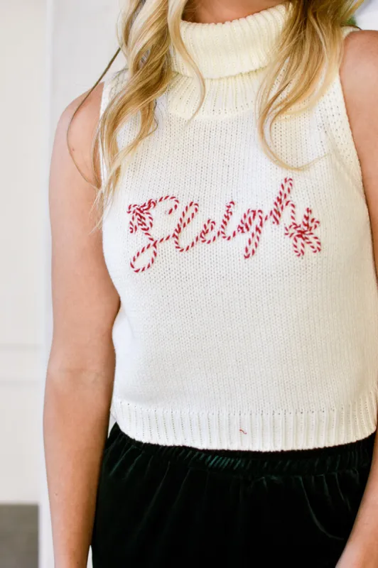 Sleigh Ride Cropped Turtleneck Sweater - FINAL SALE sold by Confête