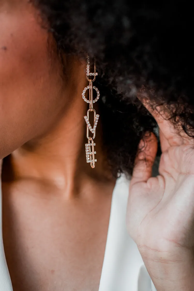 True Love Letter Statement Drops - FINAL SALE sold by Confête product image thumbnail 3