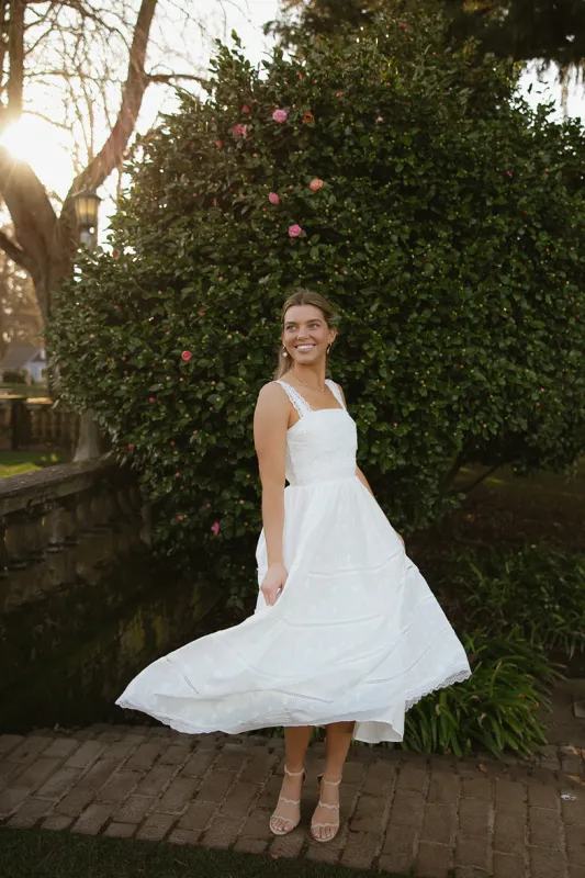 Pre-Order - French Market Midi Dress - 6/26 sold by Confête