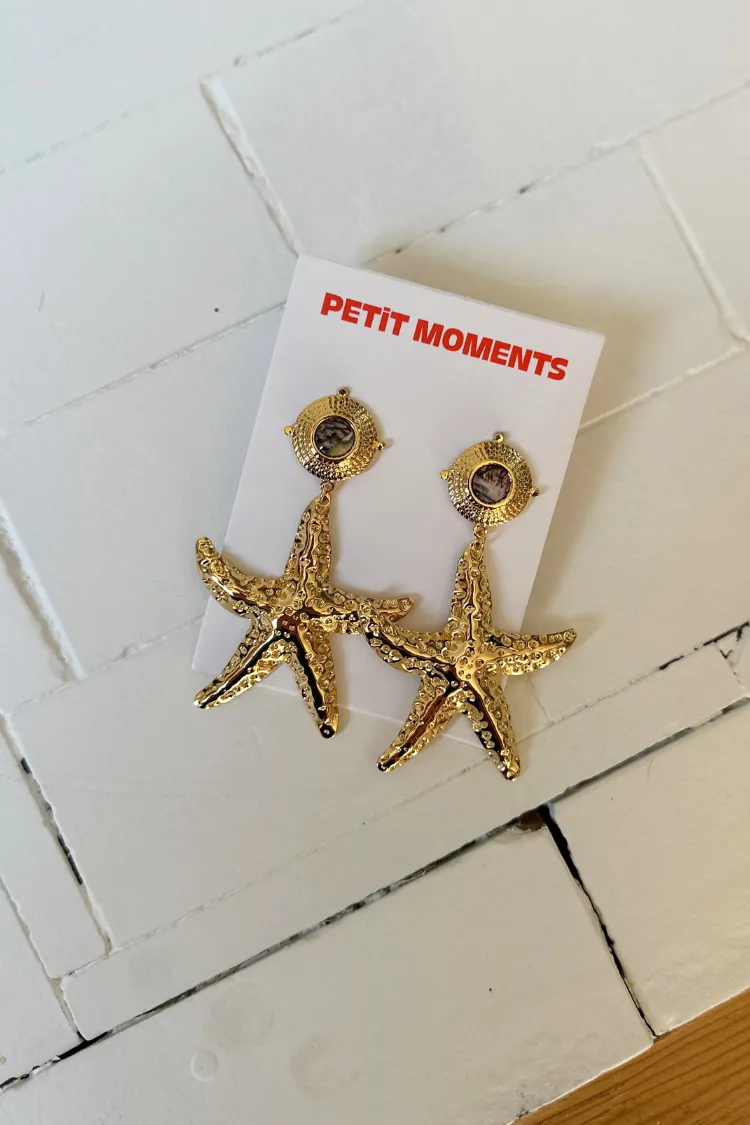 Ebb Earrings sold by Confête