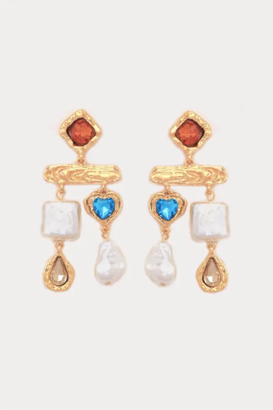 Cascais Earrings - Sunrise sold by Confête