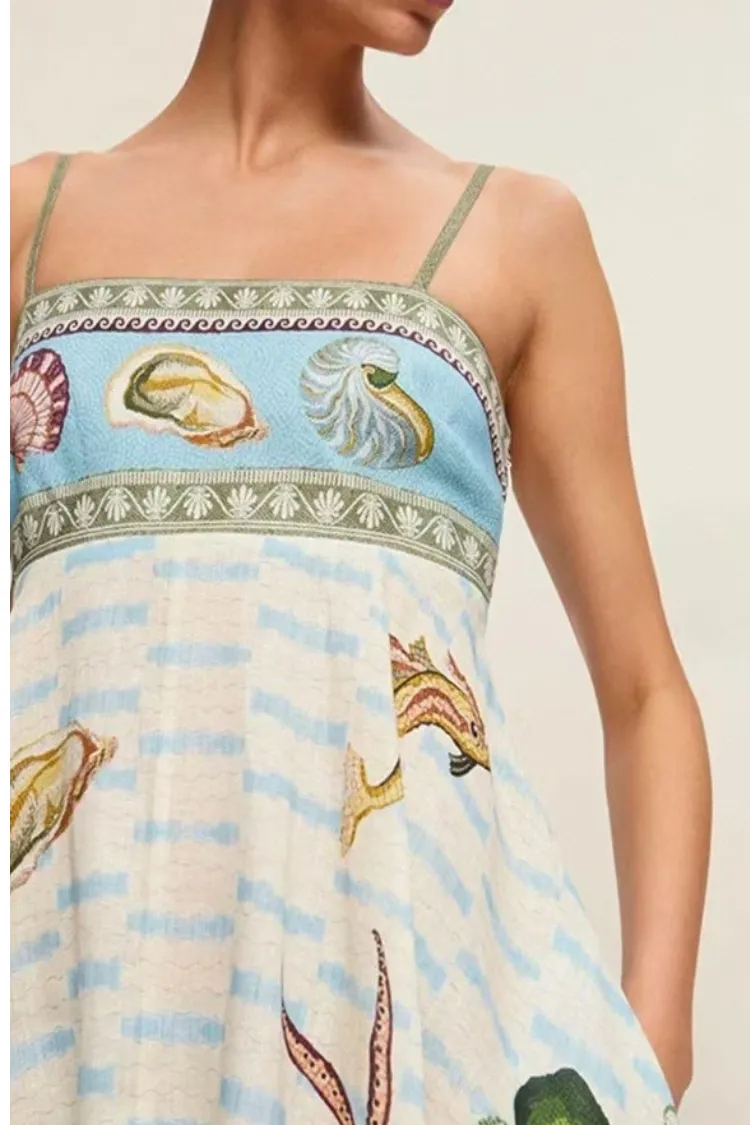 Shore Thing Shell Maxi Dress sold by Confête product image thumbnail 3