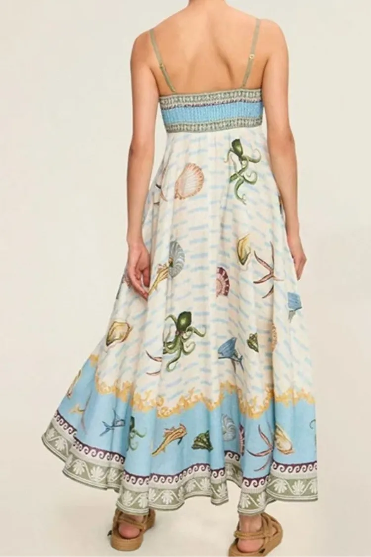 Shore Thing Shell Maxi Dress sold by Confête product image thumbnail 2