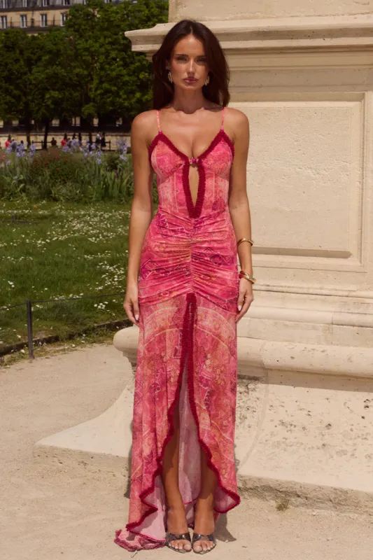 Kiata Maxi Dress - Gaia Pink sold by Confête