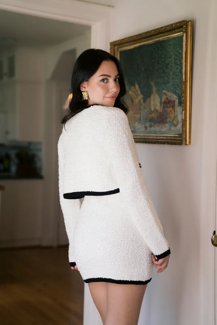 Bowery Bouclé Dress and Jacket Set sold by Confête product image thumbnail 5