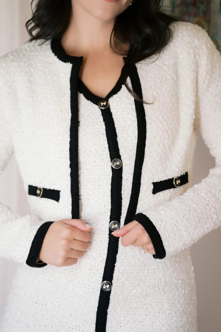 Bowery Bouclé Dress and Jacket Set sold by Confête product image thumbnail 3
