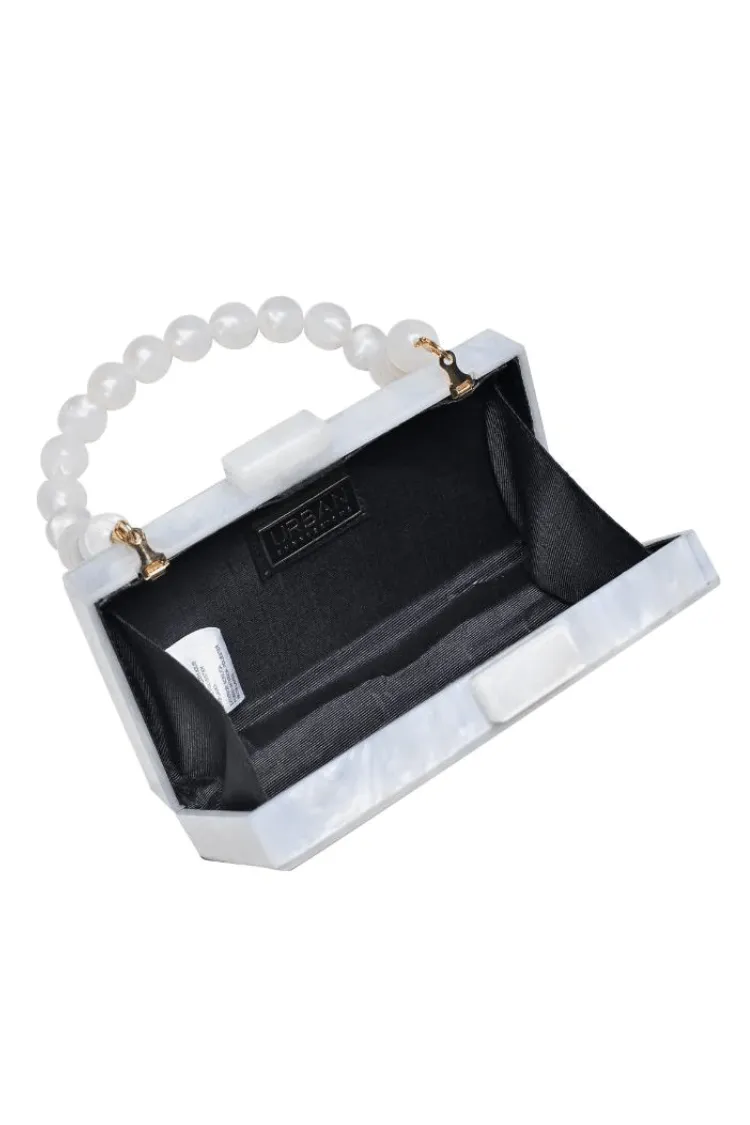 Lotus Mrs. Acrylic Clutch sold by Confête product image thumbnail 4