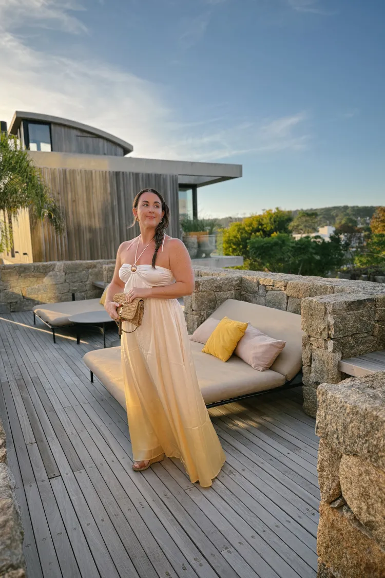 Ayana Ombre Cutout Maxi Dress sold by Confête product image thumbnail 5