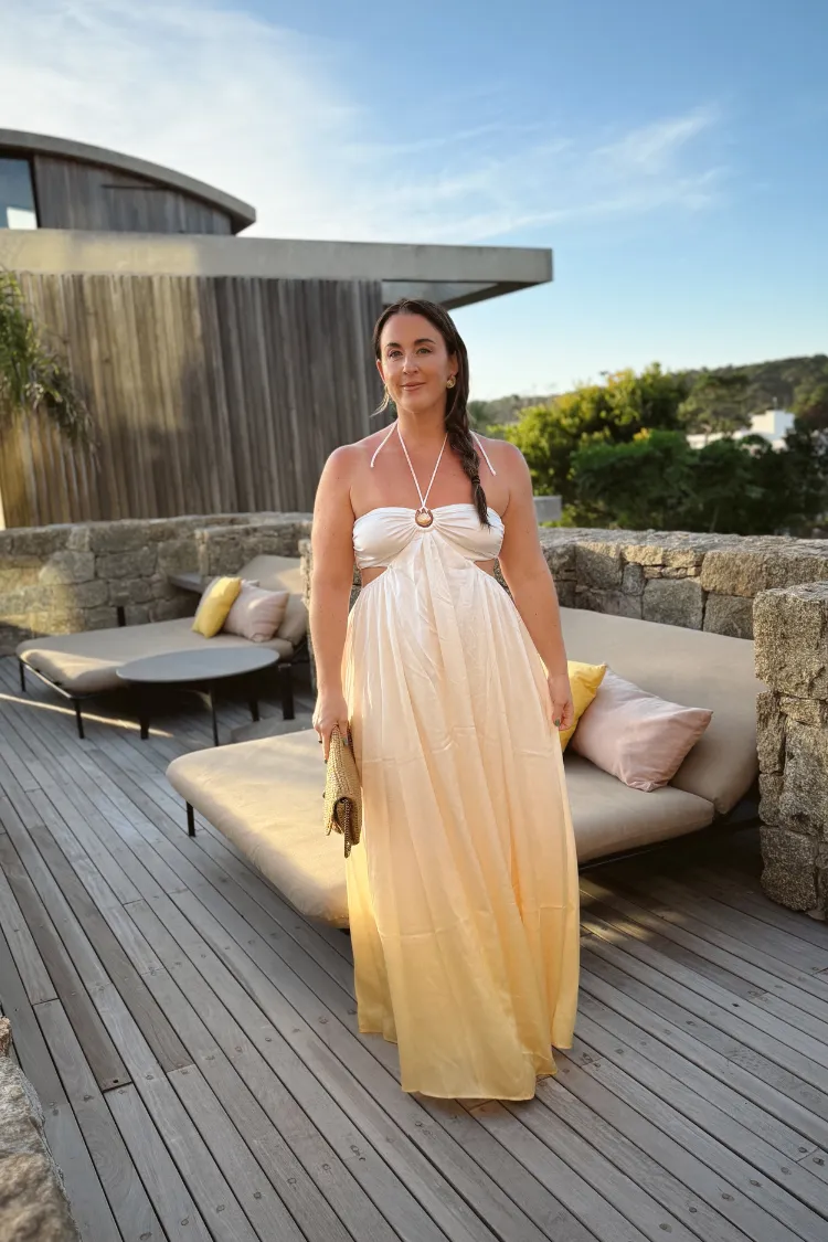 Ayana Ombre Cutout Maxi Dress sold by Confête product image thumbnail 2