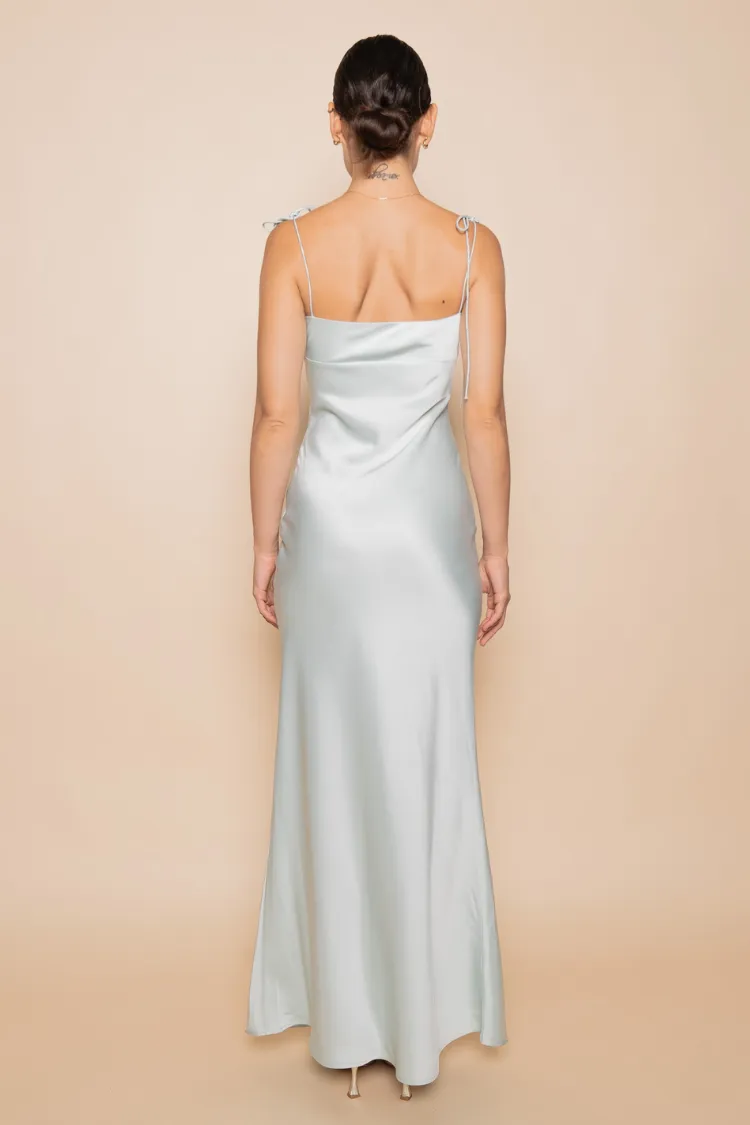 Isola Tulip Bust Maxi Dress - Chambray sold by Confête product image thumbnail 2