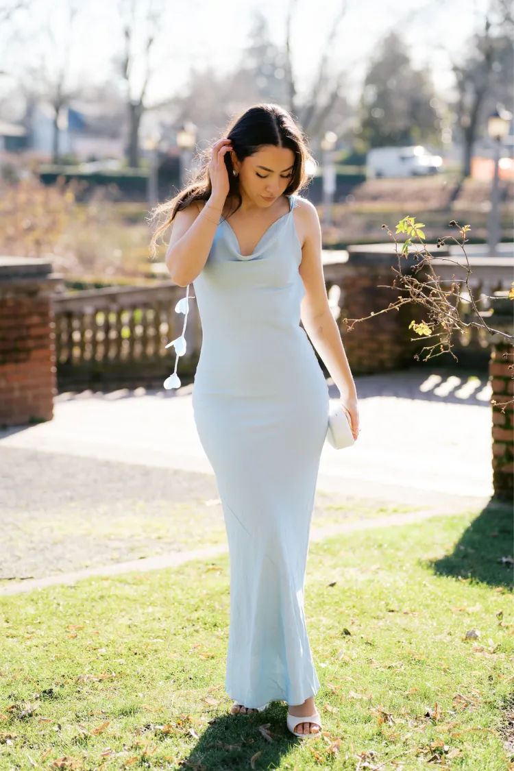 Vittoria Maxi Dress with 3D Petal Details sold by Confête product image thumbnail 2