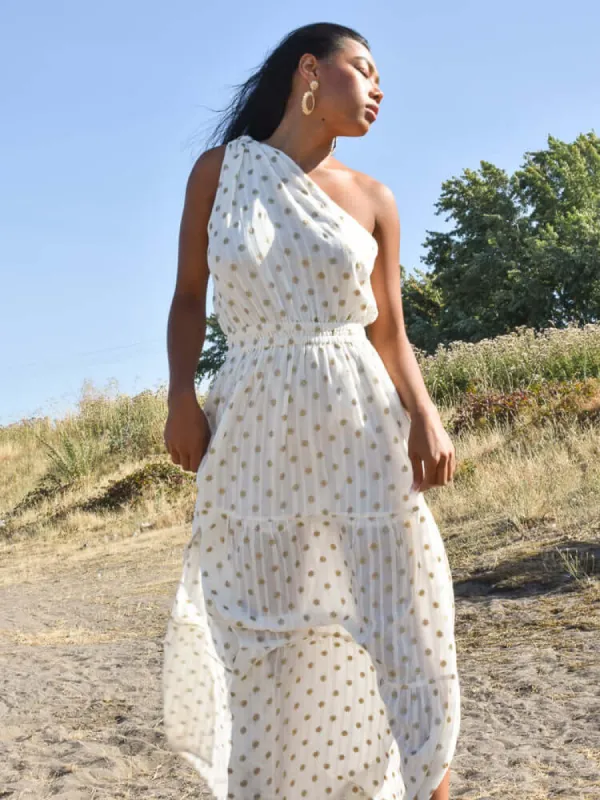 Ellyn Long Dress- Dubai Coconut - FINAL SALE sold by Confête