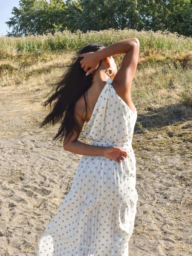 Ellyn Long Dress- Dubai Coconut - FINAL SALE sold by Confête product image thumbnail 2