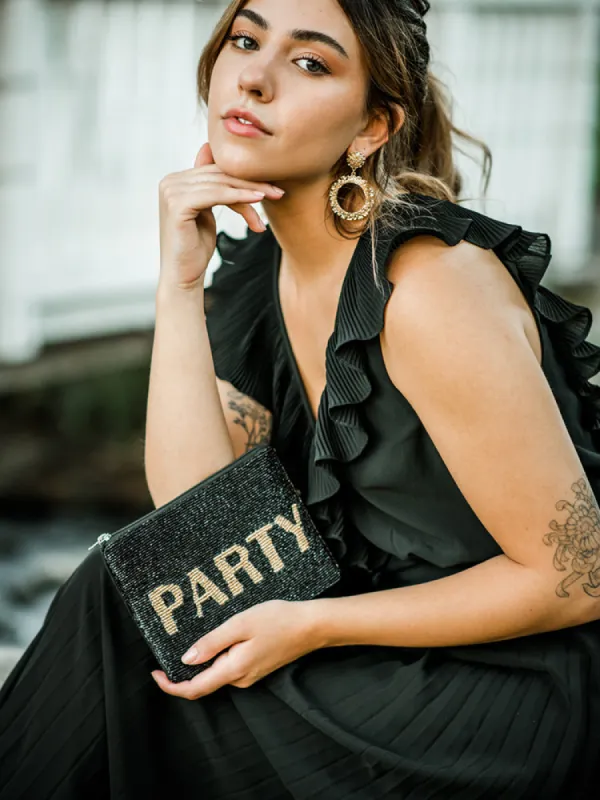 Beaded Party Clutch Bag sold by Confête