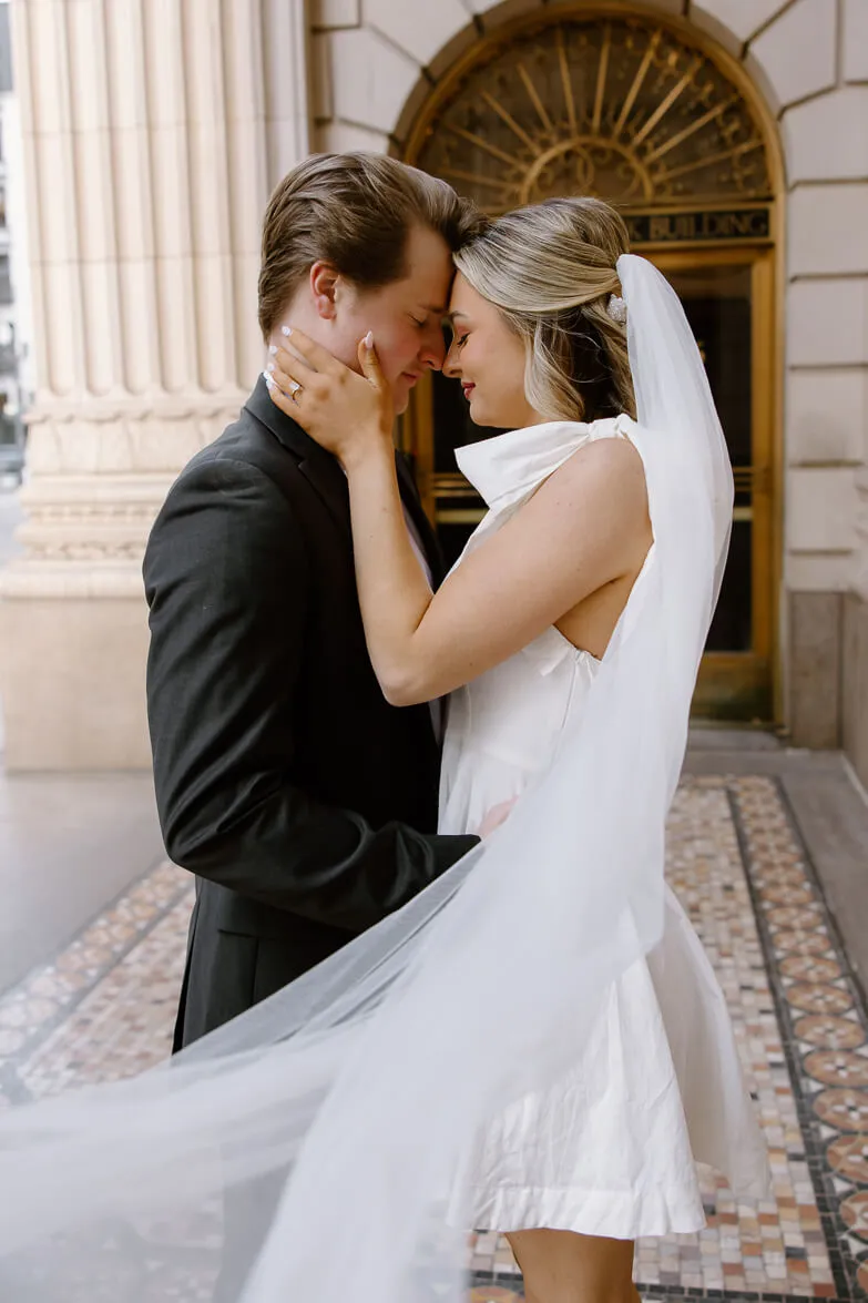 Walking Down the Aisle White Mini Dress sold by Confête product image thumbnail 2