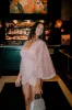 Kimmy Pink Sequin Kimono Mini Dress - FINAL SALE sold by Confête
