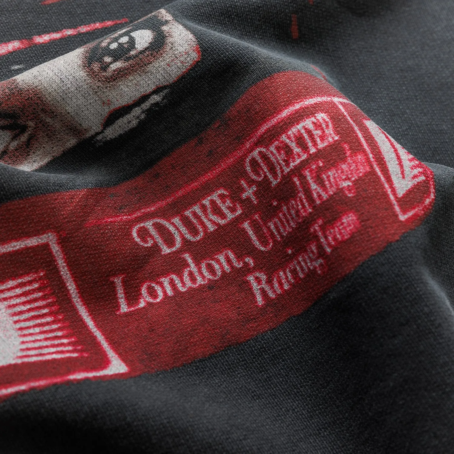 DR1 Helmet Washed Black T-Shirt sold by Duke + Dexter product image thumbnail 5