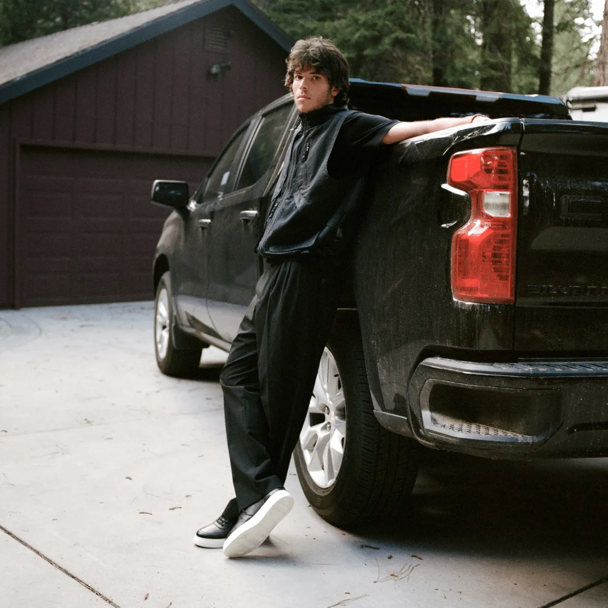 Ritchie Black Pebble Sneaker - Men's sold by Duke + Dexter product image thumbnail 2